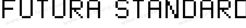 FUTURA STANDARD字体转换